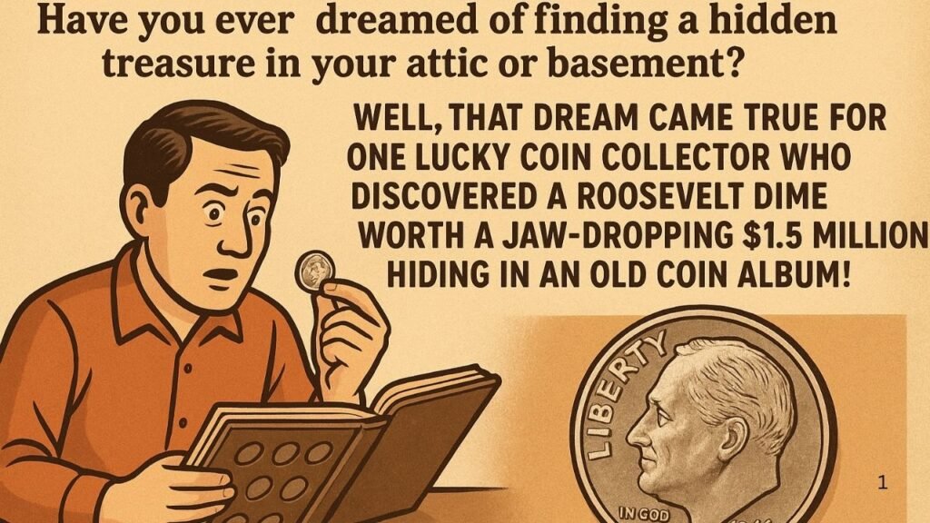 $1.5 Million Roosevelt Dime Discovered In Old Coin Album