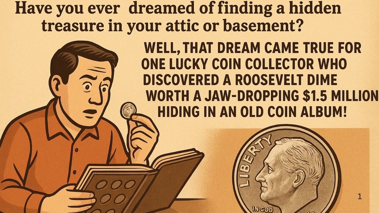 $1.5 Million Roosevelt Dime Discovered In Old Coin Album