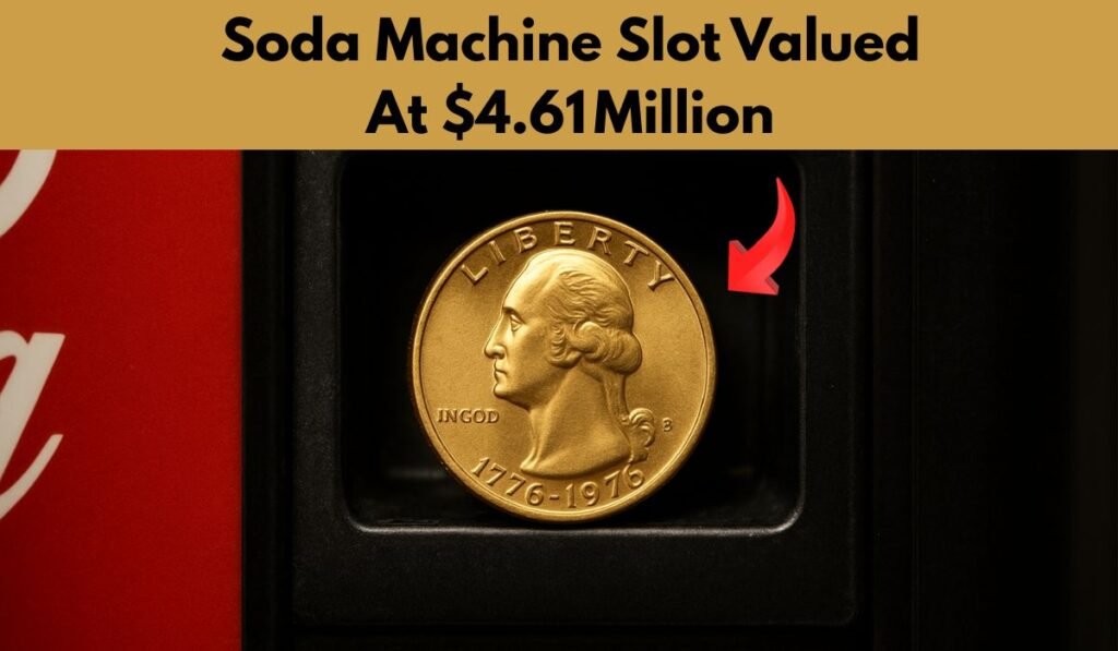 Bicentennial Gold- Rare 1776–1976 Quarter Found In Soda Machine Slot Valued At $4.61 Million