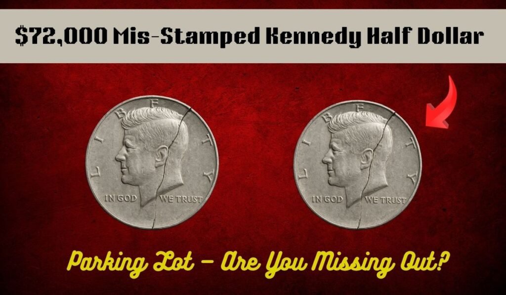 $72,000 Mis-Stamped Kennedy Half Dollar