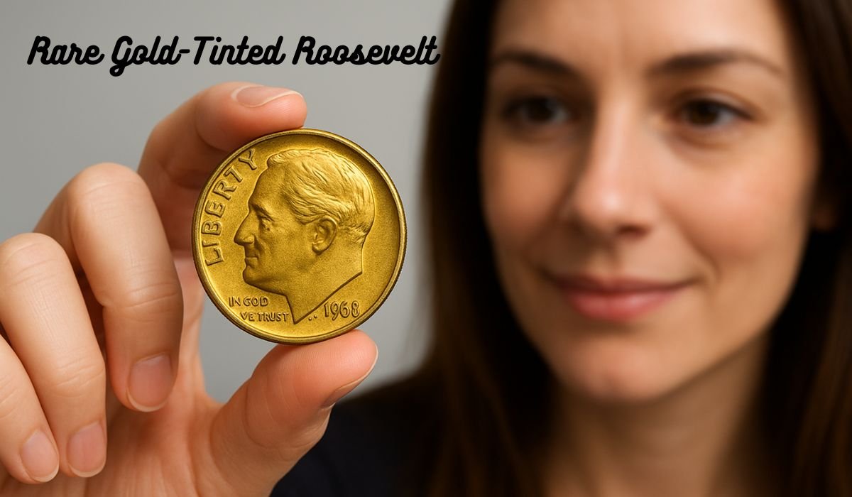 Rare Gold-Tinted Roosevelt